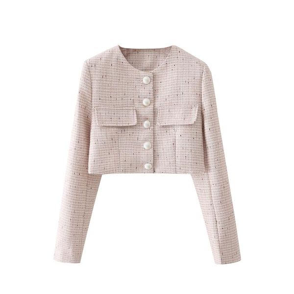 women's jackets 2021 women buttoned pockets o-neck long sleeve jacket chic lady fashion casual coats, Black;brown
women's jackets 2021 women buttoned pockets o-neck long sleeve jacket chic lady fashion casual coats, Black;brown
