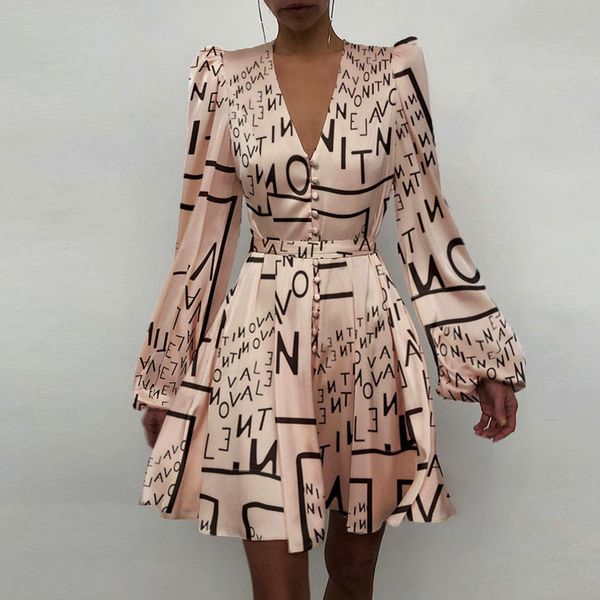 fashion satin solid long sleeve dress 2021 spring elegant women button a-line mini dress casual loose v-neck party dress vestido x0521, Black;gray
fashion satin solid long sleeve dress 2021 spring elegant women button a-line mini dress casual loose v-neck party dress vestido x0521, Black;gray