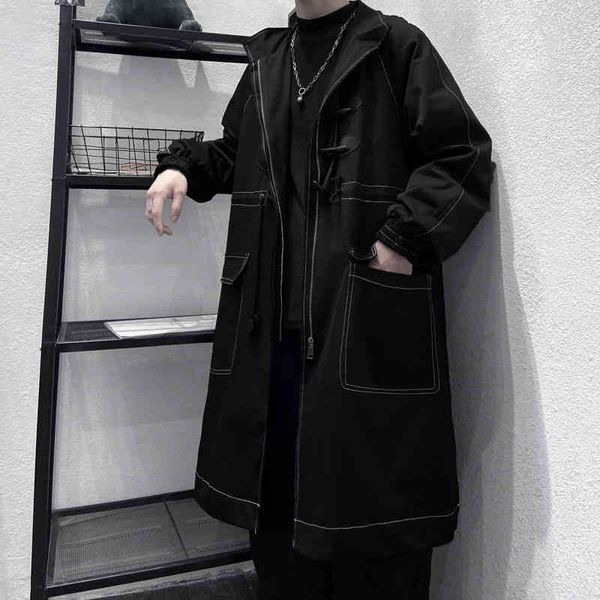 privathinker - men's long windbreaker, solid color, large pocket, fashion, autumn, Tan;black
privathinker - men's long windbreaker, solid color, large pocket, fashion, autumn, Tan;black