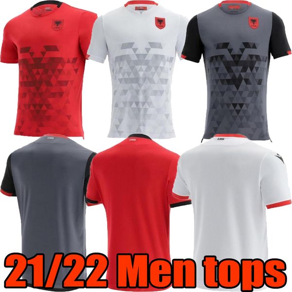 men 21 22 albania home red soccer jersey 2021 2022 away white shirts third black short sleeve national team football shirt uniform, Black;yellow
men 21 22 albania home red soccer jersey 2021 2022 away white shirts third black short sleeve national team football shirt uniform, Black;yellow