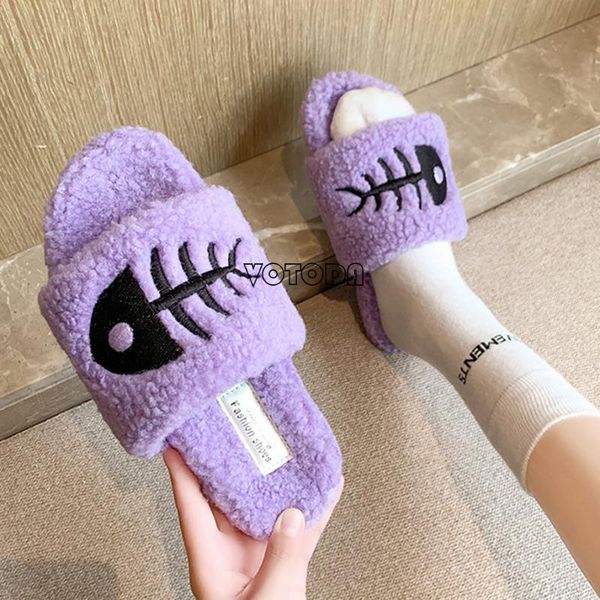 slippers winter women wool fleece home indoor soft fur slides ladies fluffy furry flip flops casual flats warm cotton shoes, Black
slippers winter women wool fleece home indoor soft fur slides ladies fluffy furry flip flops casual flats warm cotton shoes, Black