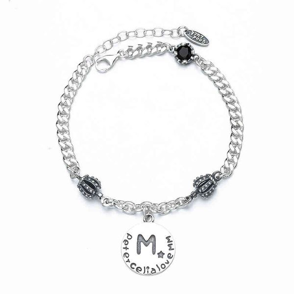 handmade jewelry vintage 925 sterling sier letter black cubic zirconia diamond bracelet for women, Golden;silver
handmade jewelry vintage 925 sterling sier letter black cubic zirconia diamond bracelet for women, Golden;silver