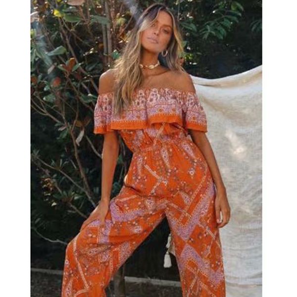 floral print woman jumpsuit summer off shoulder high waist wide leg playsuit boho beach casual clothes romper overalls, Black;white
floral print woman jumpsuit summer off shoulder high waist wide leg playsuit boho beach casual clothes romper overalls, Black;white
