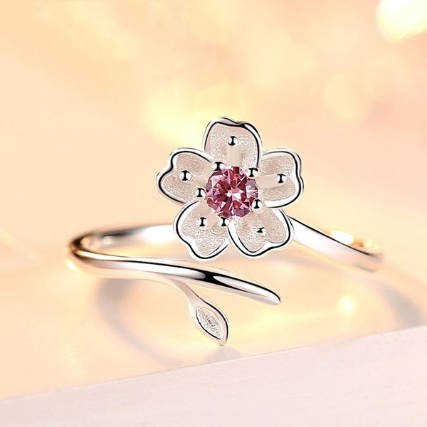 cluster rings jrsr 100%925 sterling silver cherry blossom adjustable size end ring 2021 woman diy jewelry valentine day gift, Golden;silver
cluster rings jrsr 100%925 sterling silver cherry blossom adjustable size end ring 2021 woman diy jewelry valentine day gift, Golden;silver