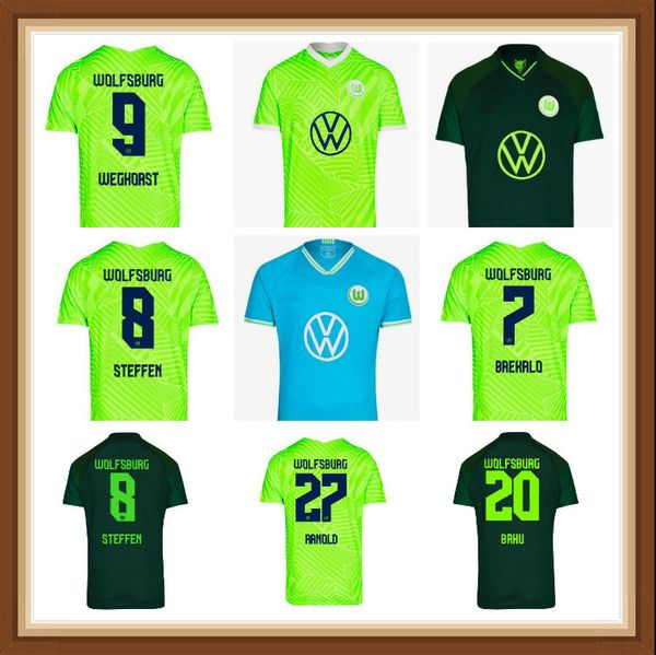 21 22 vfl wolfsburg maillots de foot soccer jersey klaus malli camacho william 22020 2021 home away football shirt 4544, Black;yellow
21 22 vfl wolfsburg maillots de foot soccer jersey klaus malli camacho william 22020 2021 home away football shirt 4544, Black;yellow
