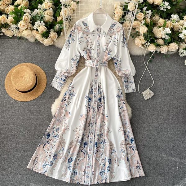 fashion court retro womens dress a line lapel long sleeve loose slim holiday elegant clothings vestidos q333, Black;gray
fashion court retro womens dress a line lapel long sleeve loose slim holiday elegant clothings vestidos q333, Black;gray
