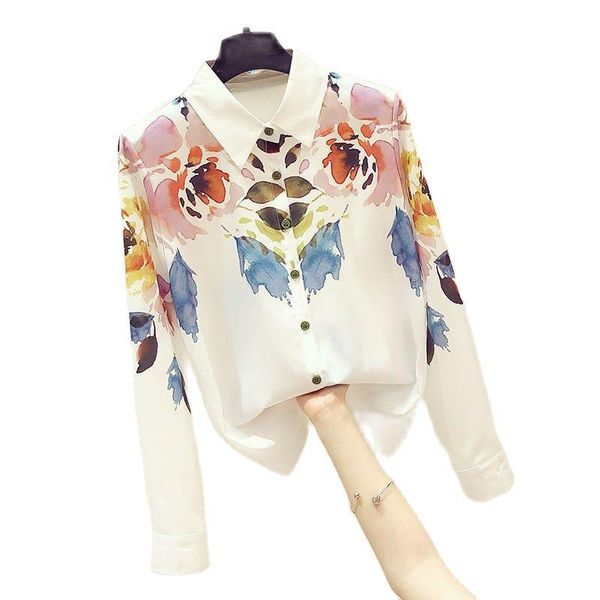 women's blouses & shirts 2021 spring hong kong retro fashion print contrast color long sleeve white shirt ladies
women's blouses & shirts 2021 spring hong kong retro fashion print contrast color long sleeve white shirt ladies