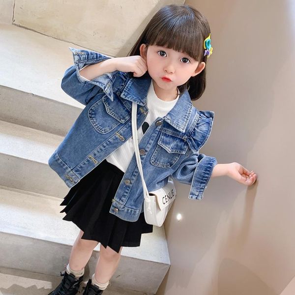 jackets girl denim jacket baby clothes for girls print coat embroidery outwear kids cowboy jean 1-7 years children, Blue;gray
jackets girl denim jacket baby clothes for girls print coat embroidery outwear kids cowboy jean 1-7 years children, Blue;gray