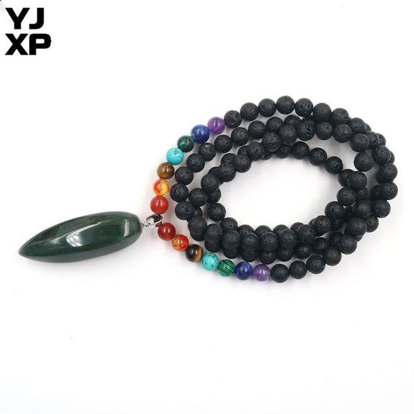 pendant necklaces yjxp hand-knitted 8mm natural lava stone round bead necklace irregularity water drop long for men women 1pcs, Silver
pendant necklaces yjxp hand-knitted 8mm natural lava stone round bead necklace irregularity water drop long for men women 1pcs, Silver
