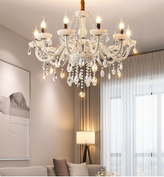 living room chandelier light luxury european crystal chandelier atmosphere restaurant candle lights simple post modern bedroom pendant lamps
living room chandelier light luxury european crystal chandelier atmosphere restaurant candle lights simple post modern bedroom pendant lamps