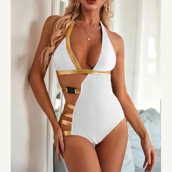 one-piece suits 2021 gold asymmetrical women swimwear one piece swimsuit belt halter monokini bodysuits female beach
one-piece suits 2021 gold asymmetrical women swimwear one piece swimsuit belt halter monokini bodysuits female beach