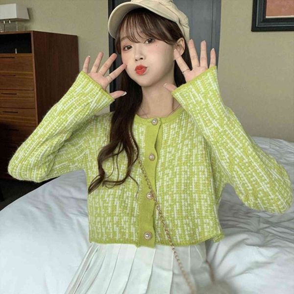 women knitted short cardigan korean sweater style autumn long sleeve o neck elegant sweaters jacket, White;black
women knitted short cardigan korean sweater style autumn long sleeve o neck elegant sweaters jacket, White;black