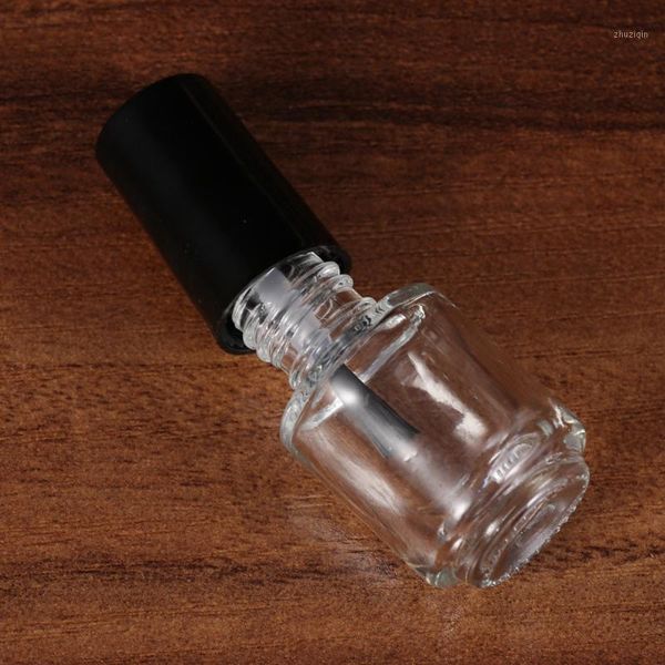 storage bottles & jars 20pcs 5ml transparent glass bottle nail polish empty with brush black cap
storage bottles & jars 20pcs 5ml transparent glass bottle nail polish empty with brush black cap