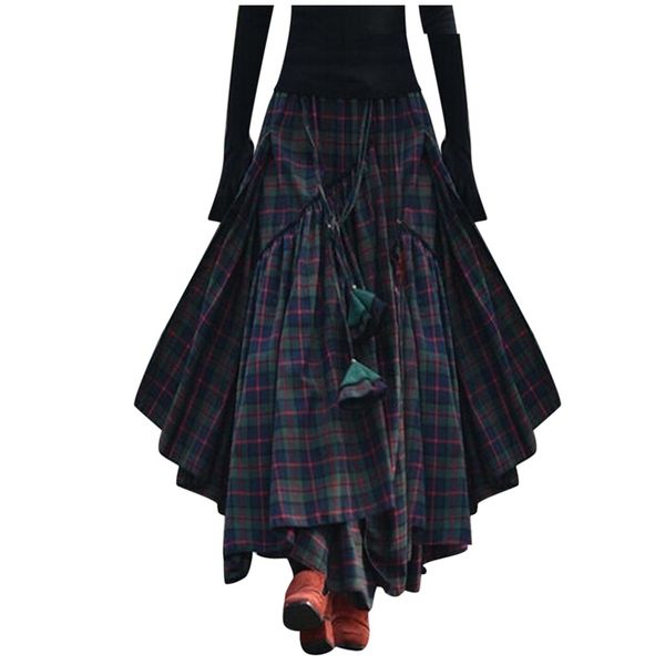 jaycsoin skirts womens asymmetrical long skirts womens maxi skirt fashion women loose plaid print fringe irregular waiste skirt 210309, Black
jaycsoin skirts womens asymmetrical long skirts womens maxi skirt fashion women loose plaid print fringe irregular waiste skirt 210309, Black