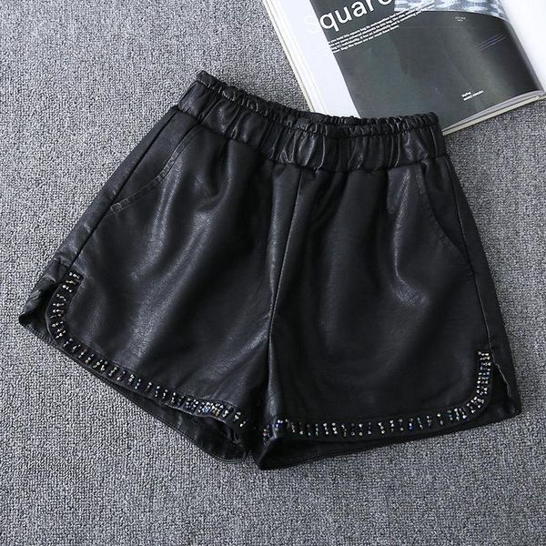 women's shorts women fashion with belt faux leather female vitnage high waist zipper pockets solid trousers ladies short pants h359, White;black
women's shorts women fashion with belt faux leather female vitnage high waist zipper pockets solid trousers ladies short pants h359, White;black