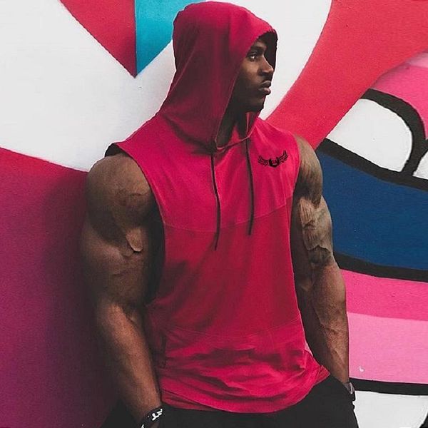 men's sweaters gyms mens bodybuilding tank with hooded clothing fitness men sleeveless vests cotton hoodies muscle sports casual pullov, White;black
men's sweaters gyms mens bodybuilding tank with hooded clothing fitness men sleeveless vests cotton hoodies muscle sports casual pullov, White;black