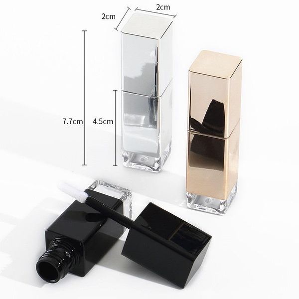 storage bottles & jars 10ml lip gloss containers bright black square liquid lipstick packaging refillable cosmetic lipgloss wand tubes 30/50
storage bottles & jars 10ml lip gloss containers bright black square liquid lipstick packaging refillable cosmetic lipgloss wand tubes 30/50