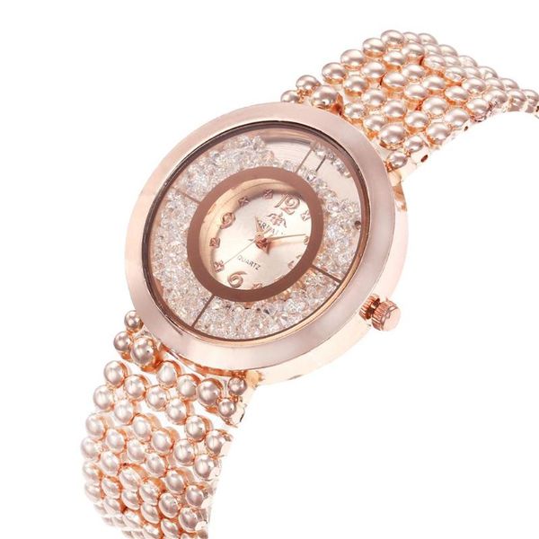 wristwatches luxury quicksand rhinestone round dial analog women quartz bracelet wrist watch ladies dress watches gift, Slivery;brown
wristwatches luxury quicksand rhinestone round dial analog women quartz bracelet wrist watch ladies dress watches gift, Slivery;brown