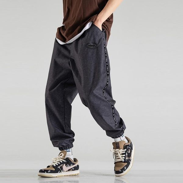 men's pants streetwear joggers men spring autumn fashion sweatpants casual ankle-length trousers women's, Black
men's pants streetwear joggers men spring autumn fashion sweatpants casual ankle-length trousers women's, Black