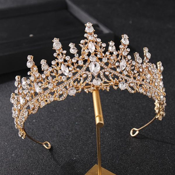 hair clips & barrettes thj fashion baroque luxury crystal ab bridal crown tiaras light gold diadem for women bride wedding accessories, Golden;silver
hair clips & barrettes thj fashion baroque luxury crystal ab bridal crown tiaras light gold diadem for women bride wedding accessories, Golden;silver