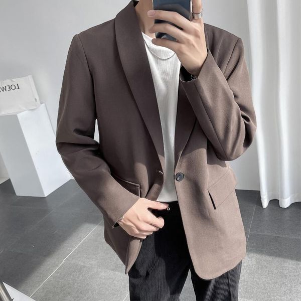 men's suits & blazers legible 2021 casual mens solid suit jacket male clothing, White;black
men's suits & blazers legible 2021 casual mens solid suit jacket male clothing, White;black