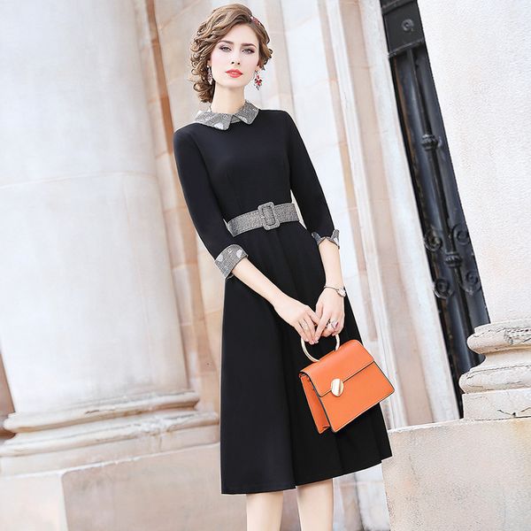spring 2021 new belt ladies celebrities long size female big winter dress black christmas party ro63, Black;gray
spring 2021 new belt ladies celebrities long size female big winter dress black christmas party ro63, Black;gray