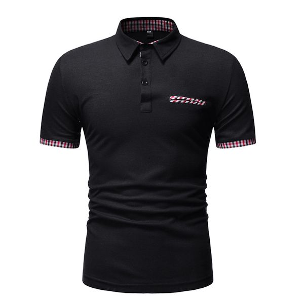 exquisite pattern casual business men's polo shirt comfortable and breathable daily travel work social, White;black
exquisite pattern casual business men's polo shirt comfortable and breathable daily travel work social, White;black