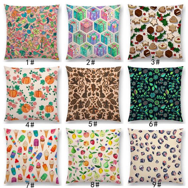 new cute christmas gift fruit pumpkin ice cream interesting art colorful decorative pattern cushion cover sofa throw pillow case
new cute christmas gift fruit pumpkin ice cream interesting art colorful decorative pattern cushion cover sofa throw pillow case
