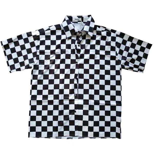 harajuku shirts women vintage checkerboard shirts loose short sleeve shirt cotton oversize summer female, White
harajuku shirts women vintage checkerboard shirts loose short sleeve shirt cotton oversize summer female, White