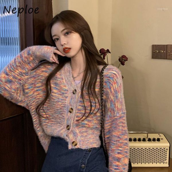women's knits & tees neploe hit color patchwork knit sweater cardigans women v neck long sleeve single breast pull femme coat spring ou, White
women's knits & tees neploe hit color patchwork knit sweater cardigans women v neck long sleeve single breast pull femme coat spring ou, White