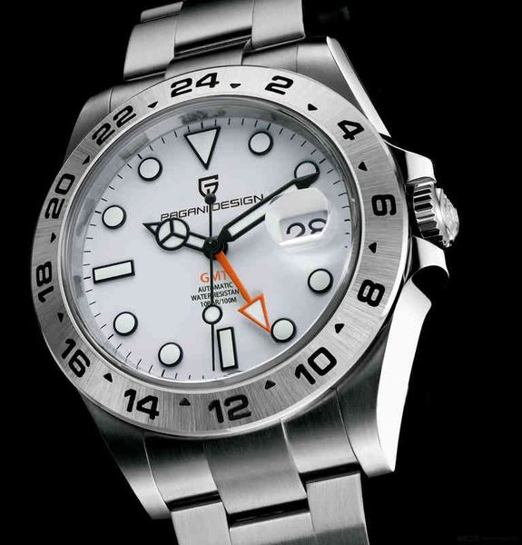 pagani design brand 2021 new men mechanical wristwatch gmt automatic watches stainless steel waterproof reloj hombre
pagani design brand 2021 new men mechanical wristwatch gmt automatic watches stainless steel waterproof reloj hombre