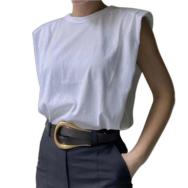 women's tanks & camis casual clothes women fashion summer 2021 solid color round neck vest female tees sleeveless loose t-shirt basic t, White
women's tanks & camis casual clothes women fashion summer 2021 solid color round neck vest female tees sleeveless loose t-shirt basic t, White