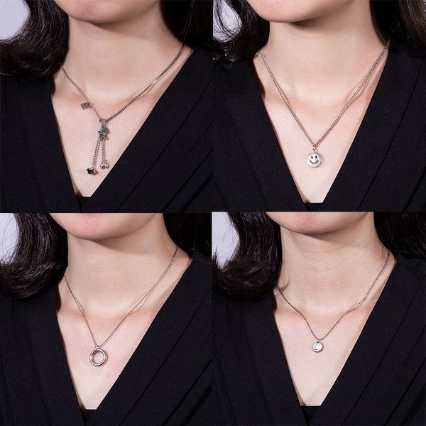 design jewelry korean style double thai silver ring female smile transfer bead clavicle is still hip-hop sweater chain
design jewelry korean style double thai silver ring female smile transfer bead clavicle is still hip-hop sweater chain