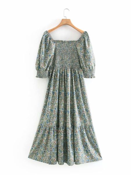 2021 new summer women flower print zar vintage vadiming sheining female long green for womens 0pzp, Black;gray
2021 new summer women flower print zar vintage vadiming sheining female long green for womens 0pzp, Black;gray