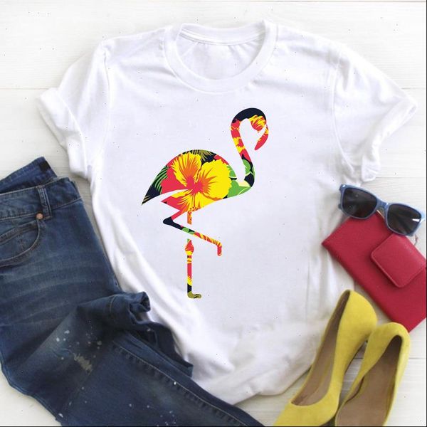 women flamingo flower printed kawaii fashion cartoon ladies summer t tee tshirt womens female shirt clothes graphic t shirt, White
women flamingo flower printed kawaii fashion cartoon ladies summer t tee tshirt womens female shirt clothes graphic t shirt, White