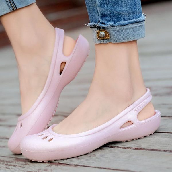 sandals 2021 fashion ladies jelly household non-slip summer hole shoes female flat plastic girl waterproof eva garden, Black
sandals 2021 fashion ladies jelly household non-slip summer hole shoes female flat plastic girl waterproof eva garden, Black