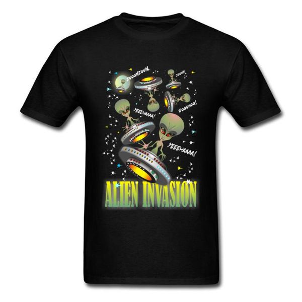 men's t-shirts alien invasion t-shirt men tee-shirt black tshirt whimsical designer t shirts hip hop ufo tee birthday gift clothes cot, White;black
men's t-shirts alien invasion t-shirt men tee-shirt black tshirt whimsical designer t shirts hip hop ufo tee birthday gift clothes cot, White;black