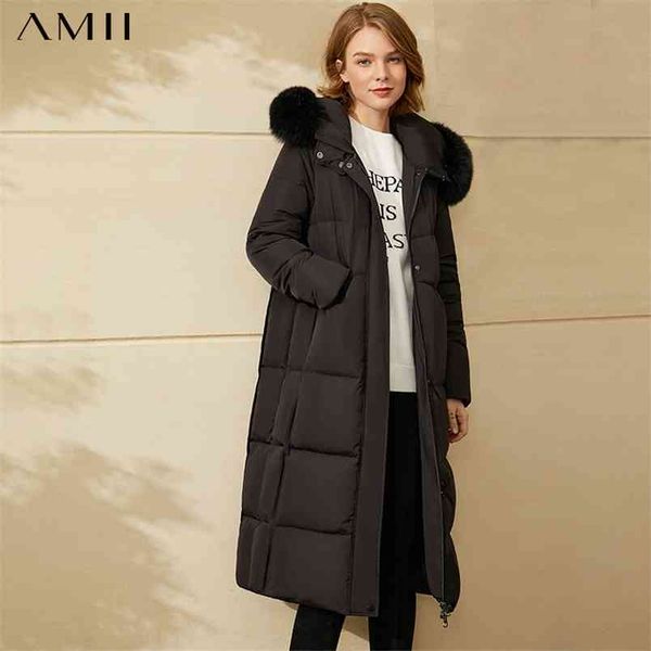 minimalism winter coat women fashioin solid fur hooded causal white duck down women's jacket 12040822 210527, Black
minimalism winter coat women fashioin solid fur hooded causal white duck down women's jacket 12040822 210527, Black