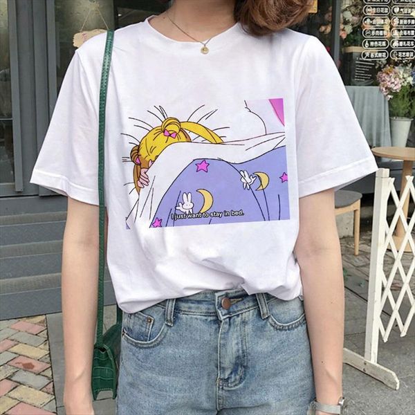 summer moon cartoon print womens t shirts short sleeve round neck ulzzang harajuku shirt, White
summer moon cartoon print womens t shirts short sleeve round neck ulzzang harajuku shirt, White