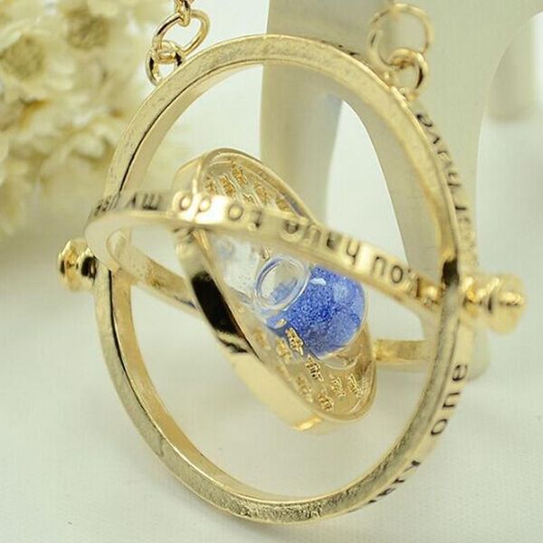 pendant necklaces fashion novelty style time converter rotation turner hourglass golden torque necklace film jewelry accessories gift, Silver
pendant necklaces fashion novelty style time converter rotation turner hourglass golden torque necklace film jewelry accessories gift, Silver
