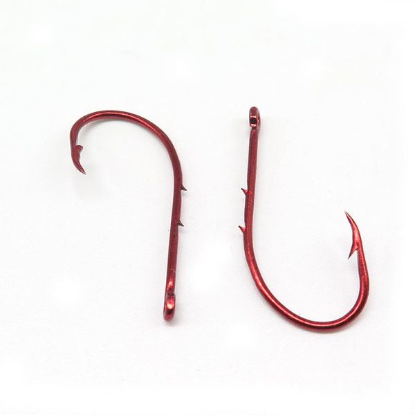 fishing hooks 100 pcs high carbon steel hook double barb red covering fishhook baitholder carp
fishing hooks 100 pcs high carbon steel hook double barb red covering fishhook baitholder carp