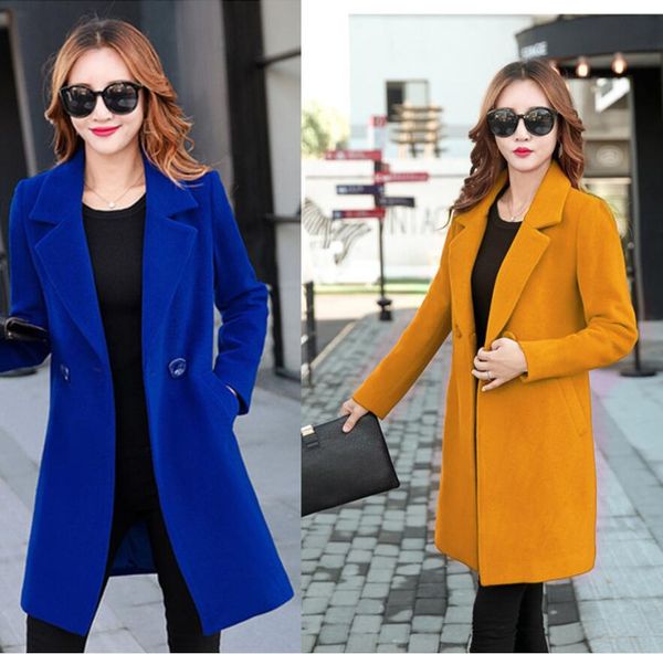 european and american style fashion autumn and winter new products woolen women's coat double-breasted coat wholesale multi-color, Black
european and american style fashion autumn and winter new products woolen women's coat double-breasted coat wholesale multi-color, Black