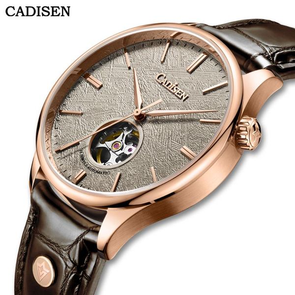 wristwatches cadisen luxury men watch automatic mechanical italian leather sapphire glass miyota movement waterproof hollow for, Slivery;brown
wristwatches cadisen luxury men watch automatic mechanical italian leather sapphire glass miyota movement waterproof hollow for, Slivery;brown