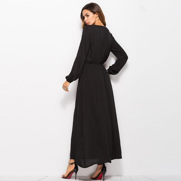 casual dresses women autumn long sleeve maxi dress ethnic o neck tunic daily slim 88, Black;gray
casual dresses women autumn long sleeve maxi dress ethnic o neck tunic daily slim 88, Black;gray