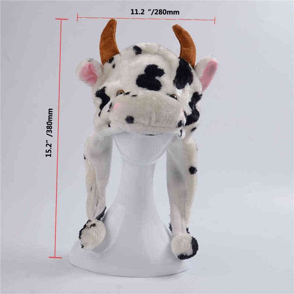 new fashion animal winter birthday party caps cute plush brown cow animal hat cartoon y21111, Blue;gray
new fashion animal winter birthday party caps cute plush brown cow animal hat cartoon y21111, Blue;gray