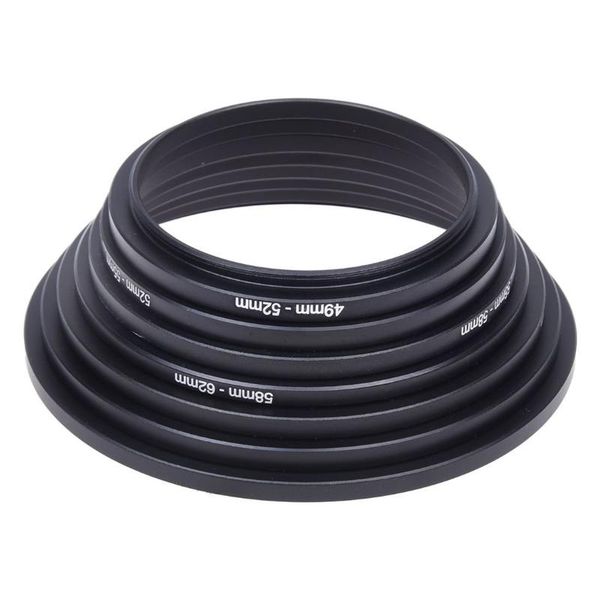 lens adapters & mounts 49mm 52mm 55mm 58mm 62mm 67mm 72mm 77mm metal camera filter stepping step up rings hood adapter mount
lens adapters & mounts 49mm 52mm 55mm 58mm 62mm 67mm 72mm 77mm metal camera filter stepping step up rings hood adapter mount