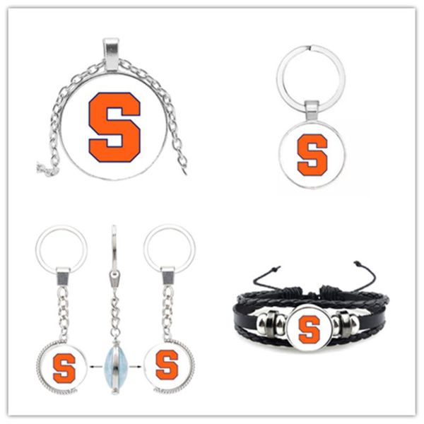 charm bracelets university sport bracelet football south syracuse charms orange keychains necklace diy jewelry for man woman fans, Golden;silver
charm bracelets university sport bracelet football south syracuse charms orange keychains necklace diy jewelry for man woman fans, Golden;silver