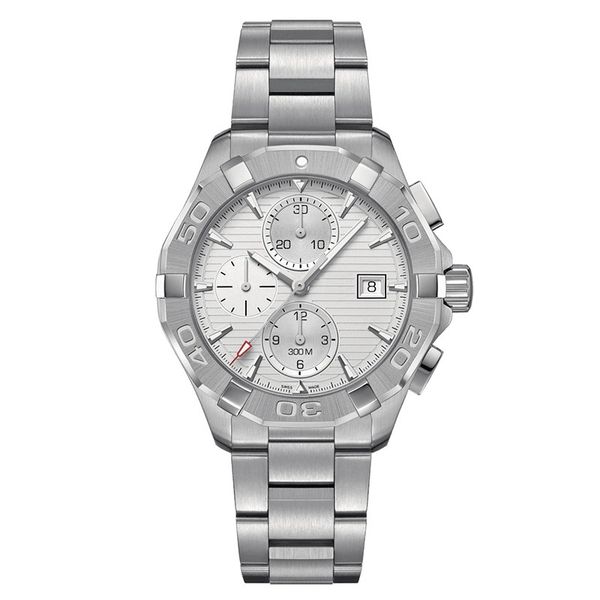 men's non-automatic mechanical quartz watch classic 43 mm all stainless steel strap style montre de luxe, Slivery;brown
men's non-automatic mechanical quartz watch classic 43 mm all stainless steel strap style montre de luxe, Slivery;brown
