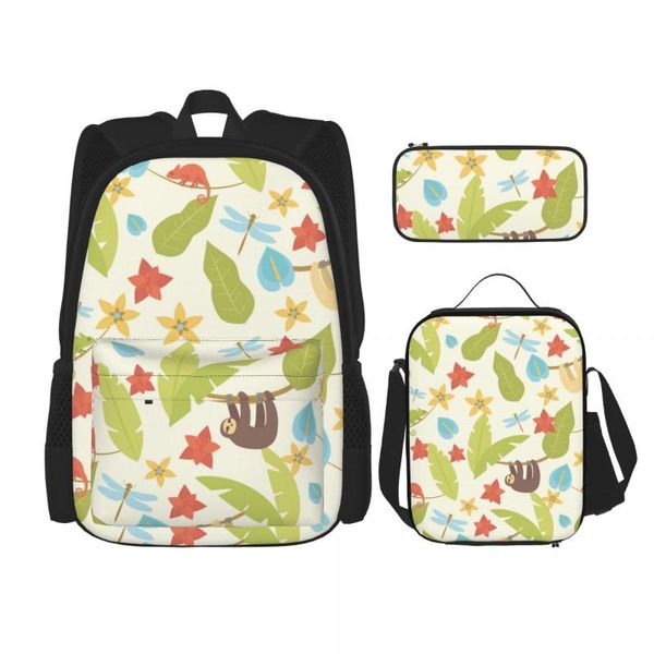 backpack 3 set 2021 tropical leaves flowers shoulder bags school bag mochilas student
backpack 3 set 2021 tropical leaves flowers shoulder bags school bag mochilas student