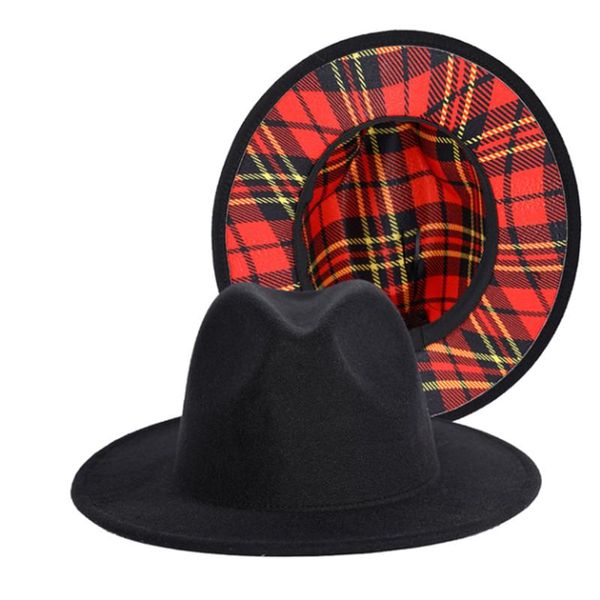 wide brim hats fedora hat women's black printed tie-dye fall/winter woolen jazz retro panama, Blue;gray
wide brim hats fedora hat women's black printed tie-dye fall/winter woolen jazz retro panama, Blue;gray